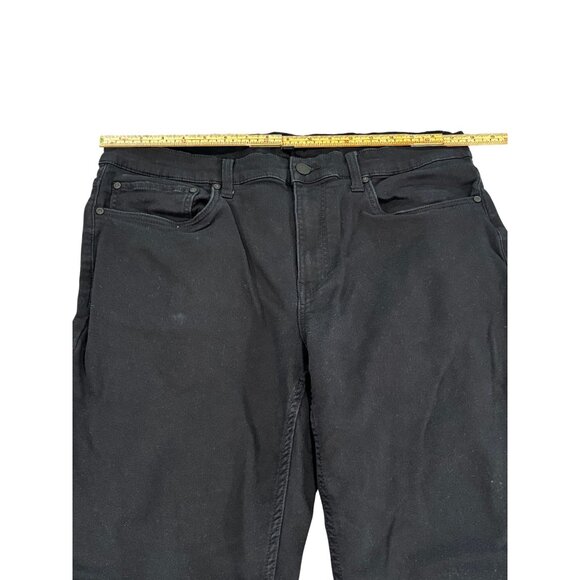 Banana Republic Mens Black Jeans 36x32 Relaxed Fit Straight Leg - Picture 8 of 10